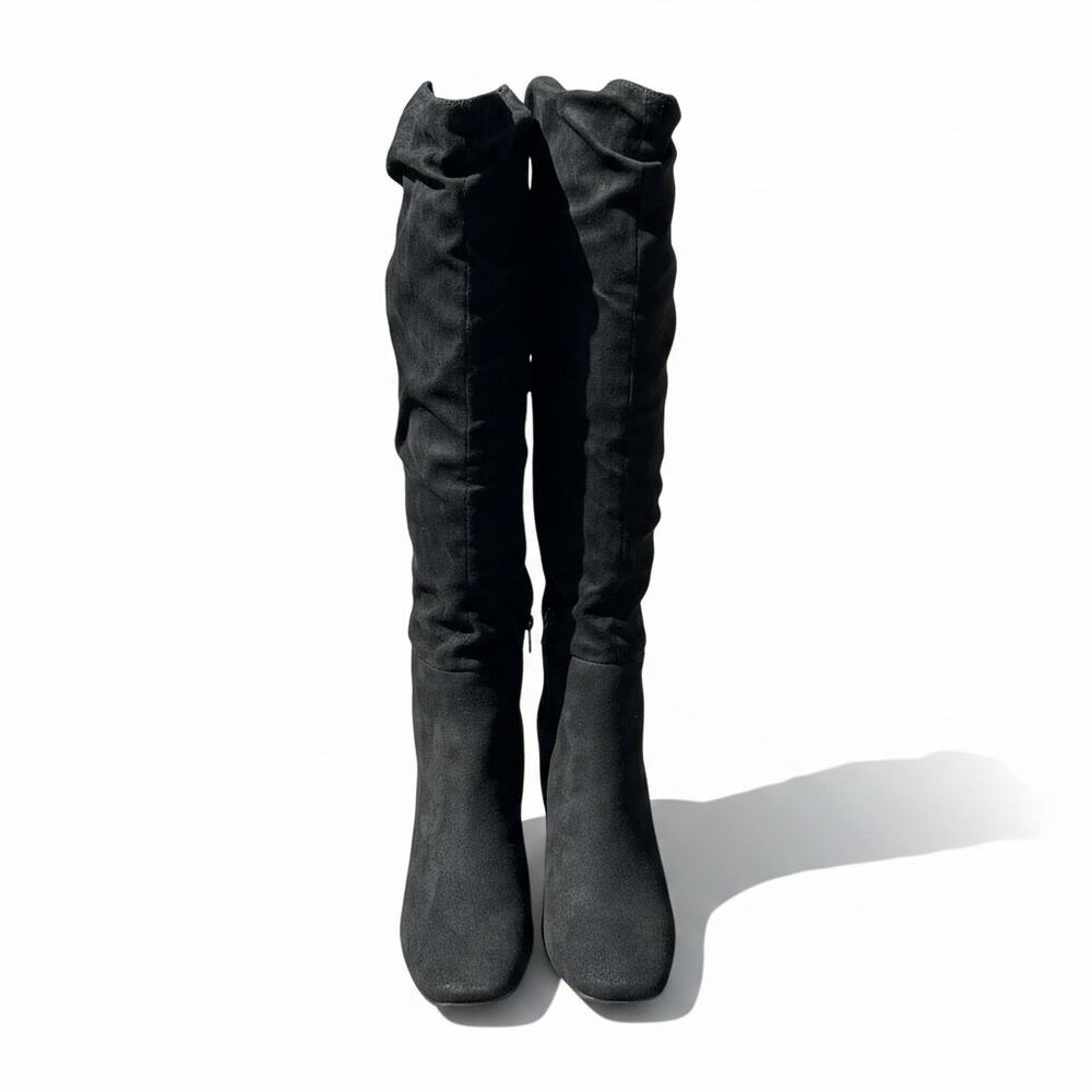 Womens Sugar Black Comfort Emerson Square Toe Boot Size 8M